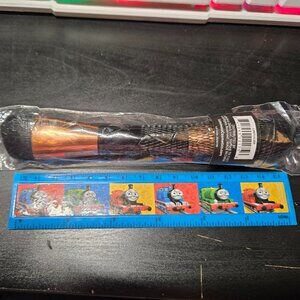 Luminess Dual-Sided Angled Buffing Brush featuring cruelty-free synthetic bristl